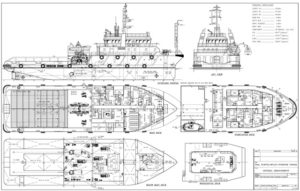 34 tbp, SPS, ROV Multi Purpose Support Vessel DP-0 - Van Loon Maritime ...