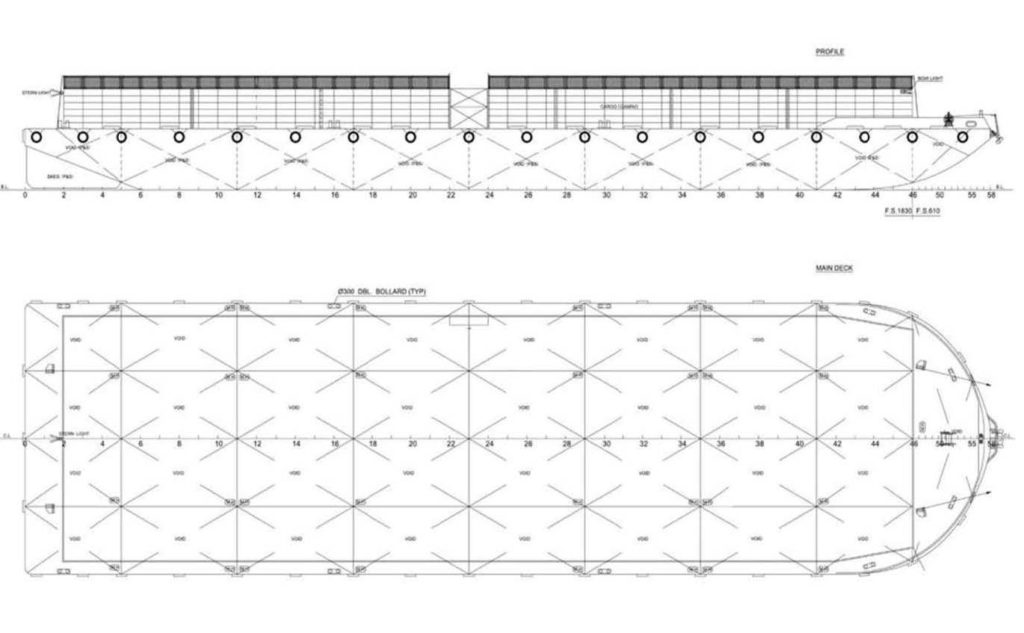 Deck Cargo Barge